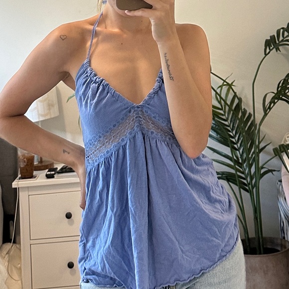 DKNY lace purple tank - Picture 5 of 10